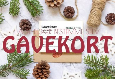 Påske-te, svart med kaffe og sjokoladesmak.